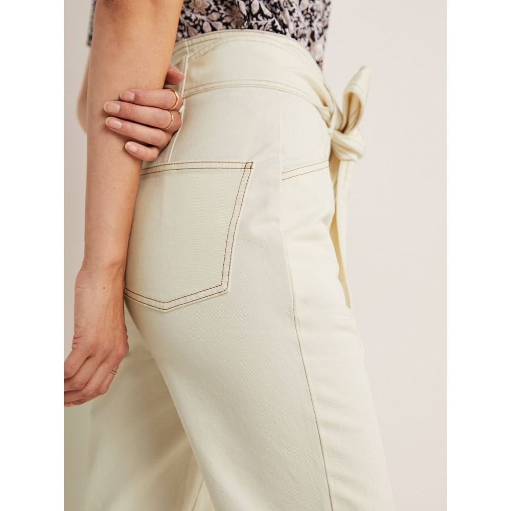 Charlior Women's Pants size‎ M beige with belt